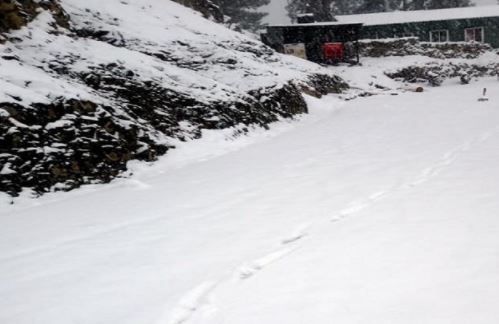Video: कश्मीर में हुई पहली बर्फबारी से ढकी घाटी, देखिए खूबसूरत नजारा