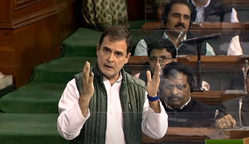 Video: संसद में गरजे राहुल गांधी- कहा देश में दो हिंदुस्तान हैं, एक के पास रोजगार नहीं’