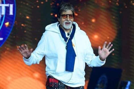 KBC 14 के सेट पर अमिताभ बच्चन ने ये क्या पहन लिया? फैंस ने पूछे अजीबोगरीब सवाल