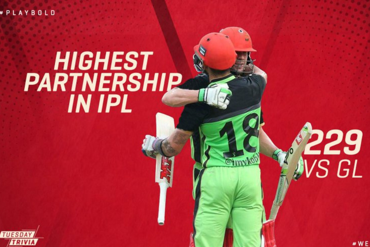 Highest Partnership in IPL: IPL इतिहास की टॉप-5 पार्टनरशिप, देखें लिस्ट