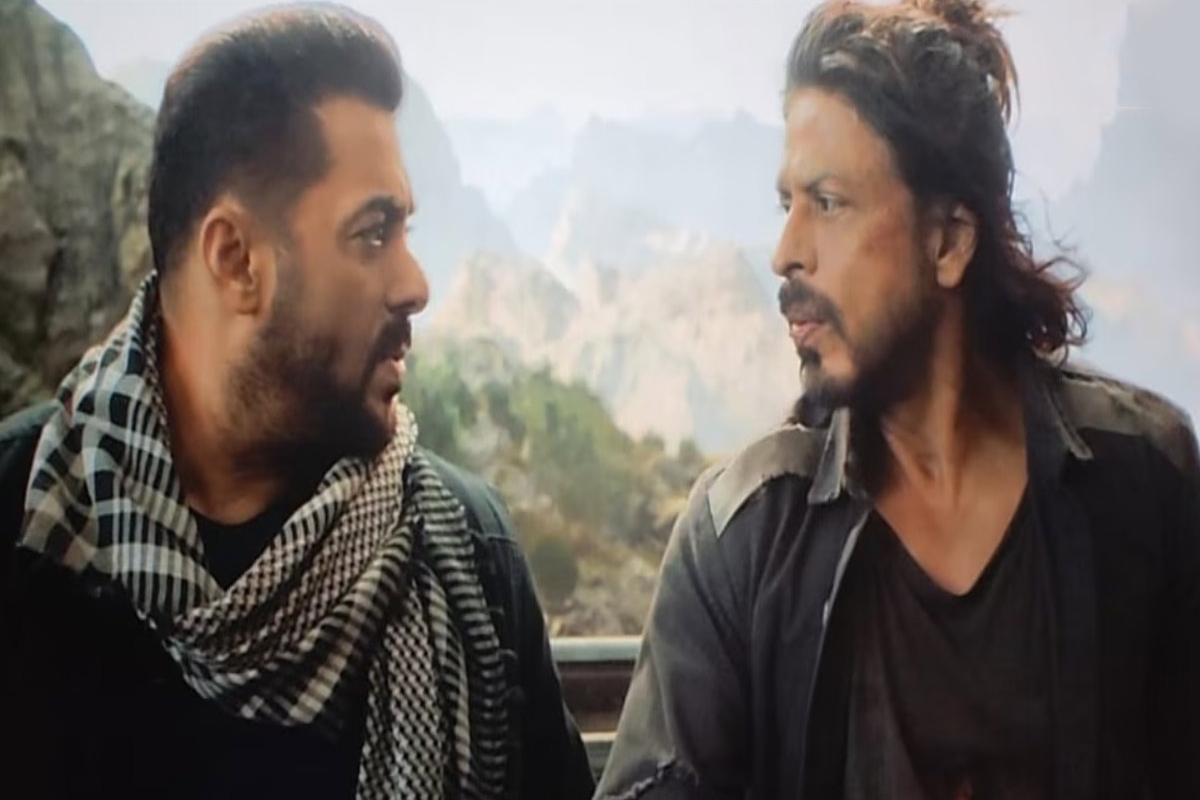 Pathaan x Tiger का धांसू टीज़र हुआ आउट, वीडियो देखकर हो जाएंगे Shahrukh-Salman के फैन!